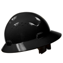 Casco de seguridad de ala completa con suspensión de 4 puntos