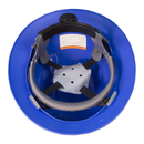 Casco de seguridad de ala completa con suspensión de 4 puntos