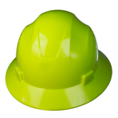 Casco de seguridad de ala completa con suspensión de 4 puntos