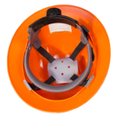 Casco de seguridad de ala completa con suspensión de 4 puntos