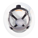 Casco de seguridad de ala completa con suspensión de 4 puntos