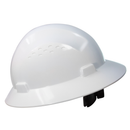 Casco de seguridad de ala completa con suspensión de 4 puntos
