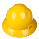 Casco de seguridad de ala completa con suspensión de 4 puntos