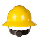 Casco de seguridad de ala completa con suspensión de 4 puntos