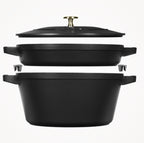 Set de poêle et cocotte en fonte