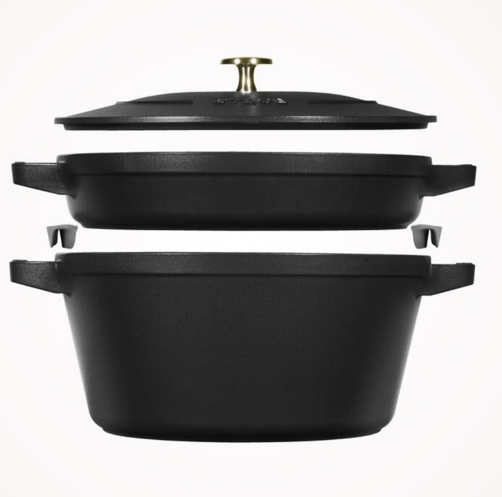 Set de poêle et cocotte en fonte