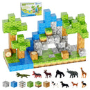 Contixo ST14 145 piezas de bloques magnéticos con animales
