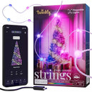 Twinkly Strings (candies) USB-C – 100 Pearl-shaped RGB LEDs Green Wire USB-C