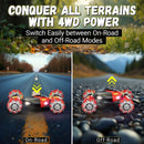 Coche Teledirigido de Acrobacias Contixo Cobra Speed Crawler - Rojo