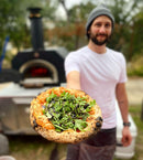 Chicago Brick Oven - CBO 750 Tailgater | Wood Fired Pizza Oven Trailer | 38" X 28" cooking surface | 2-3 - 10" pizzas at a time | 50-60 pizzas an hour