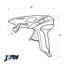 Hot Glue Gun Kit with 6 Large Glue Sticks