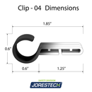 Hard Hat Headlamp Clips
