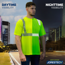 Hi-Vis Heat Transfer Reflective Safety Pocket Shirt