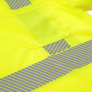 Hi-Vis Heat Transfer Reflective Safety Pocket Shirt