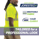 Hi-Vis Heat Transfer Reflective Safety Pocket Shirt