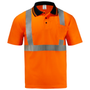 Hi-Vis Reflective Safety Polo Shirt