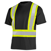 Hi-Vis X-Back Reflective Two-Tone Safety Pocket Shirt