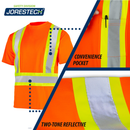 Hi-Vis Reflective Two-Tone Safety Shirt