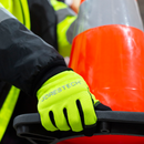 Hi-Vis Touchscreen Safety Work Gloves