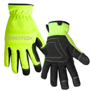 Guantes de seguridad de alta visibilidad con pantalla táctil y forro polar