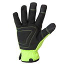 Guantes de seguridad de alta visibilidad con pantalla táctil y forro polar
