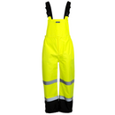 Pantalones de seguridad impermeables de alta visibilidad con rayas reflectantes