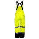 Pantalones de seguridad impermeables de alta visibilidad con rayas reflectantes
