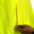 Pantalones de seguridad impermeables de alta visibilidad con rayas reflectantes