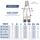 Pantalones de seguridad impermeables de alta visibilidad con rayas reflectantes