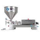 Rellenadora de pistón de sobremesa para pastas de alta viscosidad - Acero inoxidable 304 - 500 ml