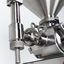 Rellenadora de pistón de sobremesa para pastas de alta viscosidad - Acero inoxidable 304 - 500 ml