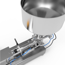 Llenadora de pistón de sobremesa para pasta de alta viscosidad - Acero inoxidable 316 - 50ml