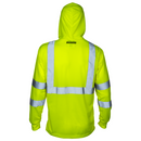 High Visibility Long Sleeve Safety Shirt With Reflective Strips and Hoodie