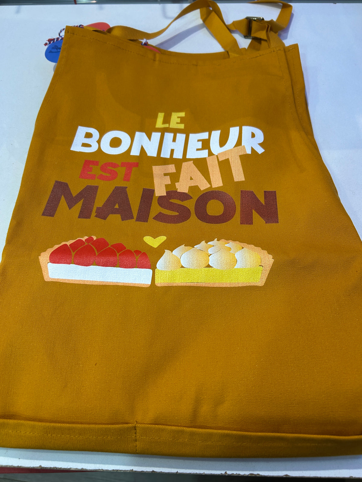 TABLIER 100% COTON le bonheur est fait maison