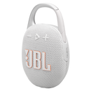 JBL - Altavoz Bluetooth impermeable Clip 5 - Blanco