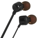 JBL - Auriculares internos con cable serie T T110 - Negro