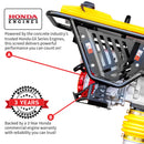 Apisonador vibratorio Honda de 3 HP con motor Honda GX100 de 3350 lb/pie