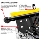 Apisonador vibratorio Honda de 3 HP con motor Honda GX100 de 3350 lb/pie
