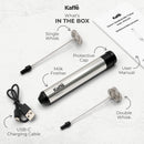Espumador de Leche Portátil (Recargable por USB), KF6022NS