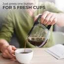 Cafetera (5 tazas) con cuchara medidora, KFCM01