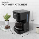 Cafetera (5 tazas) con cuchara medidora, KFCM01