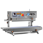 LEFT TO RIGHT STAINLESS STEEL DIGITAL CONTINUOUS BAND SEALER 730 CBS 730 D L R JORESTECH H 20