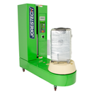 Máquina enfardadora de equipaje con plataforma giratoria