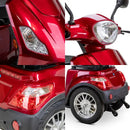 Patinete de movilidad de 3 ruedas Bespoke Legacy Fast - Rojo