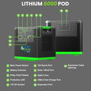 Estación de energía Nature's Generator Lithium 6000