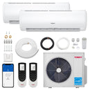 TOSOT - Aire acondicionado minisplit de doble zona de 36.000 BTU - Bomba de calor