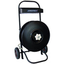 Manual Poly Strapping Dispenser Cart - 8" Core