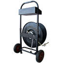 Manual Poly Strapping Dispenser Cart - 8" Core