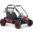 Kart eléctrico MotoTec Mud Monster XL de 60 V y 2000 W con suspensión total