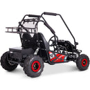 Kart eléctrico MotoTec Mud Monster XL de 60 V y 2000 W con suspensión total
